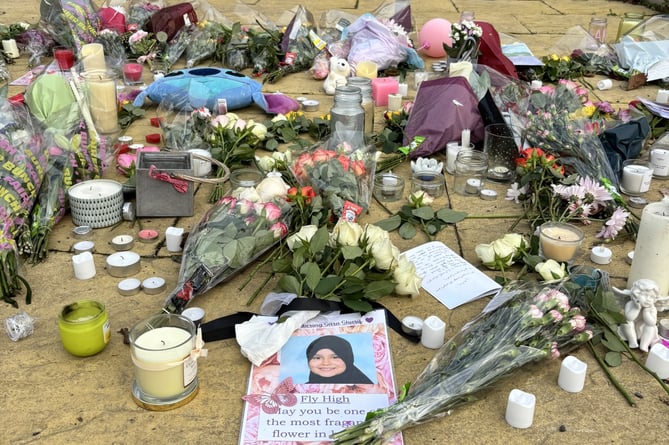 Sara Sharif vigil