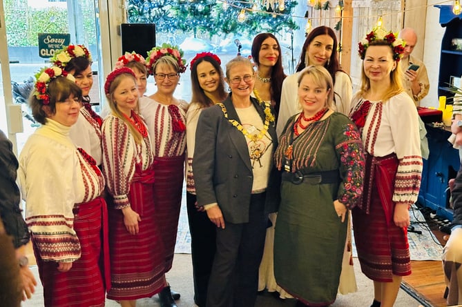 Christmas celebration at the Lighthouse Ukrainian hub