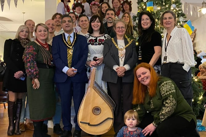 Christmas celebration at the Lighthouse Ukrainian hub