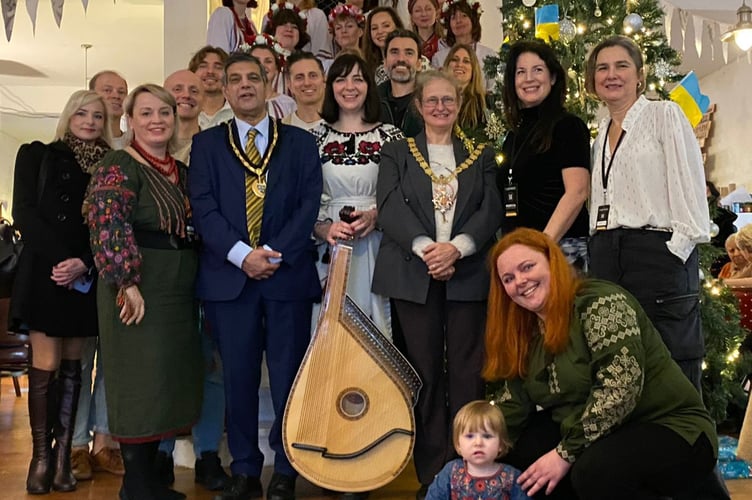 Christmas celebration at the Lighthouse Ukrainian hub