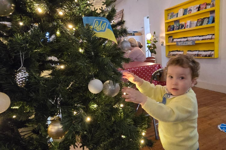 Christmas celebration at the Lighthouse Ukrainian hub