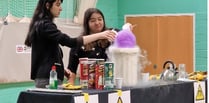 Science lesson made to measure for Abbey School students