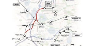 Plans unveiled for direct train link from Surrey towns to Heathrow 