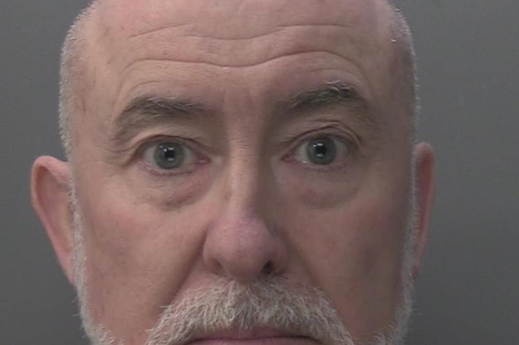 Paul Sander, 61, from Chertsey, has been sentenced to 18 years in prison after pleading guilty to 10 child sexual offences.