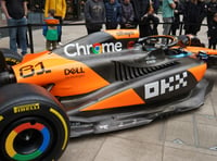 McLaren F1 car shows true colours