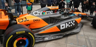 McLaren F1 car shows true colours